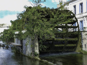 Roue à eau Isle sur la Sorgue