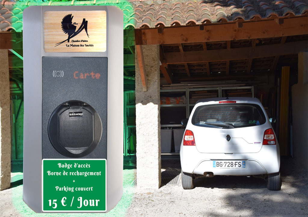 badge d'accès bornes de recharge